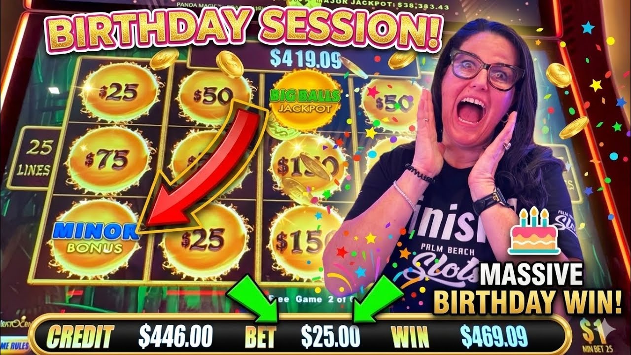 MASSIVE BIRTHDAY JACKPOT