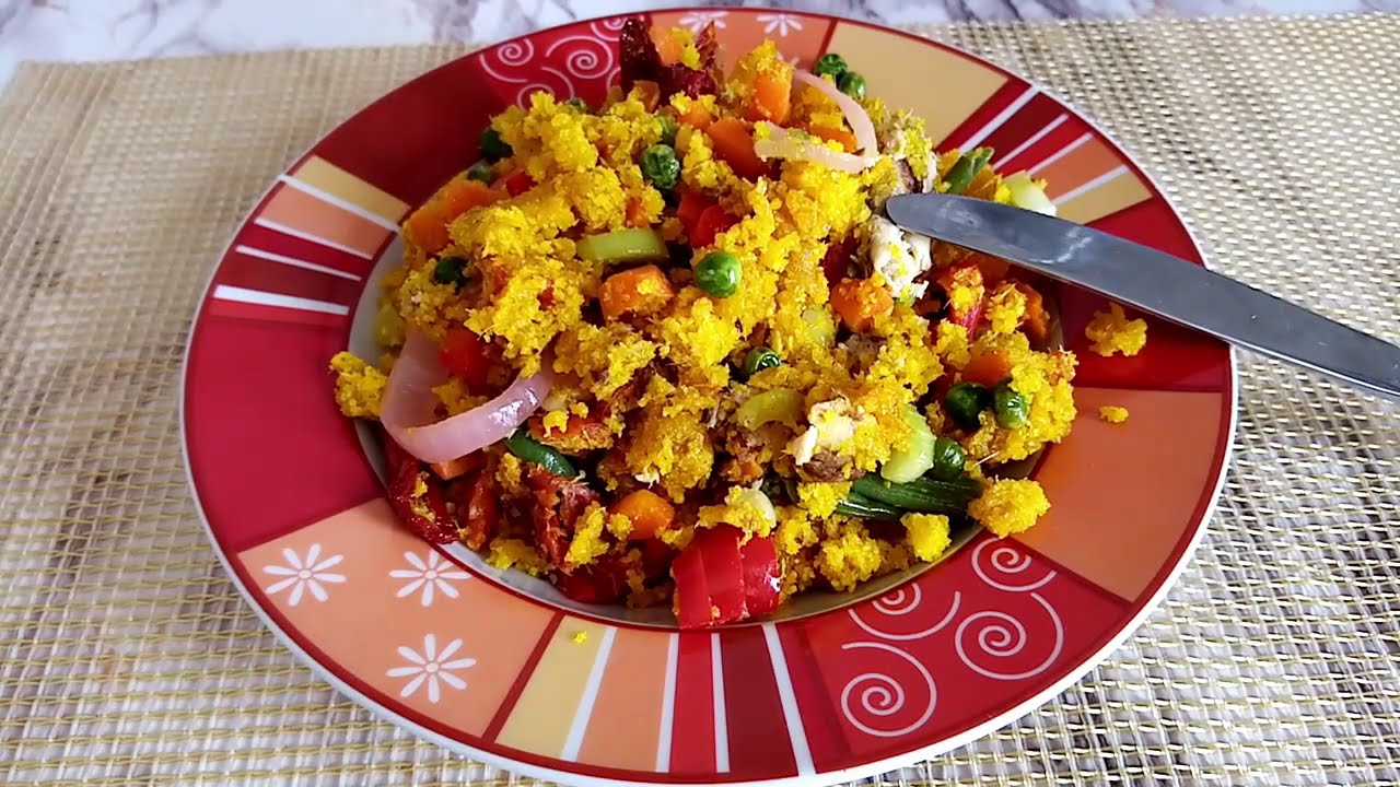 Comment faire le tapioca sauté / gari sauté?