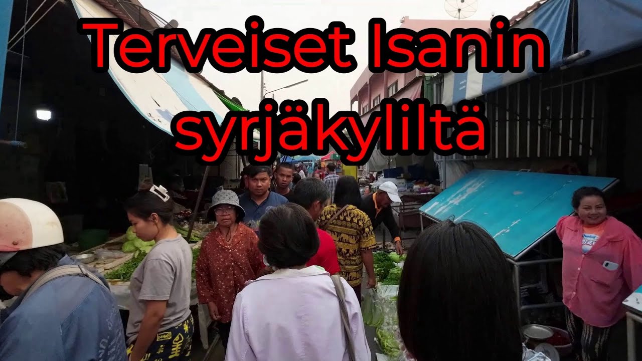 Moo Yai Thaimaassa 2024 8 Terveiset Isanin syrjäkyliltä