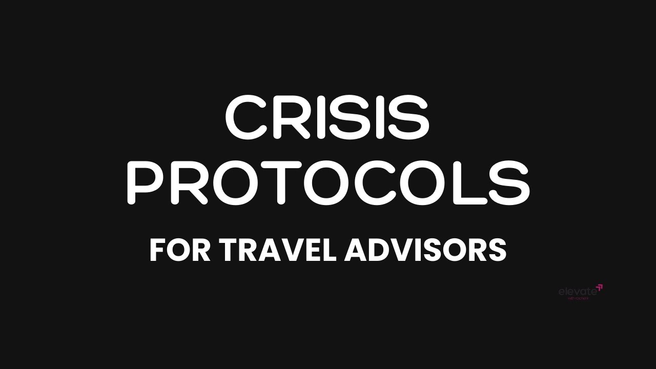 Day 12 TAIY - how to handle emergencies as a travel advisor