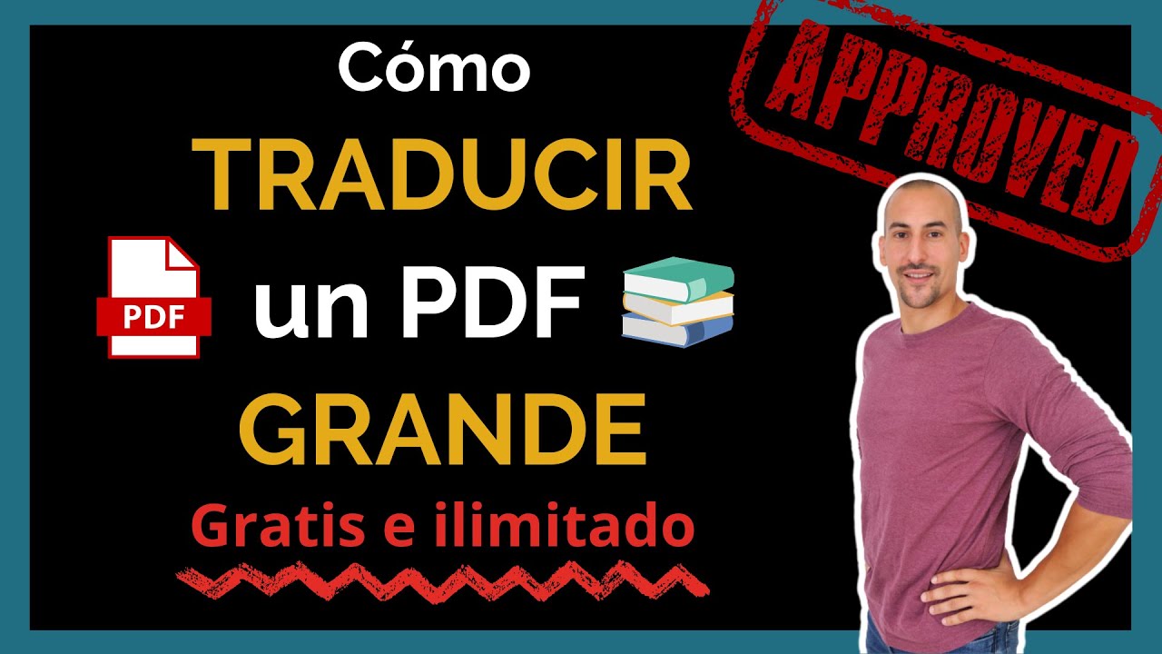 💥📚  Cómo traducir un PDF pesado  o grande | GRATIS e ILIMITADO | Solucionado | 2021 💥