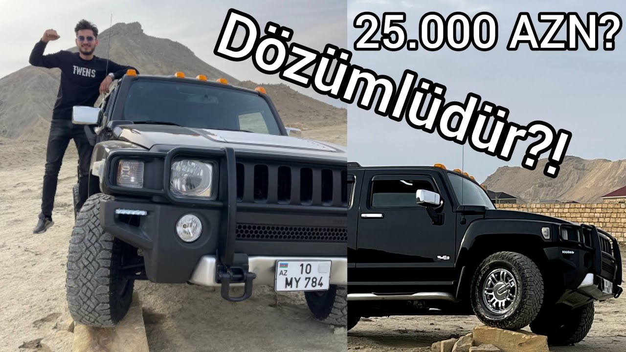 Hummer H3 | Ucuz və Oliqarx Avtomobili | Almağa dəyərmi?!