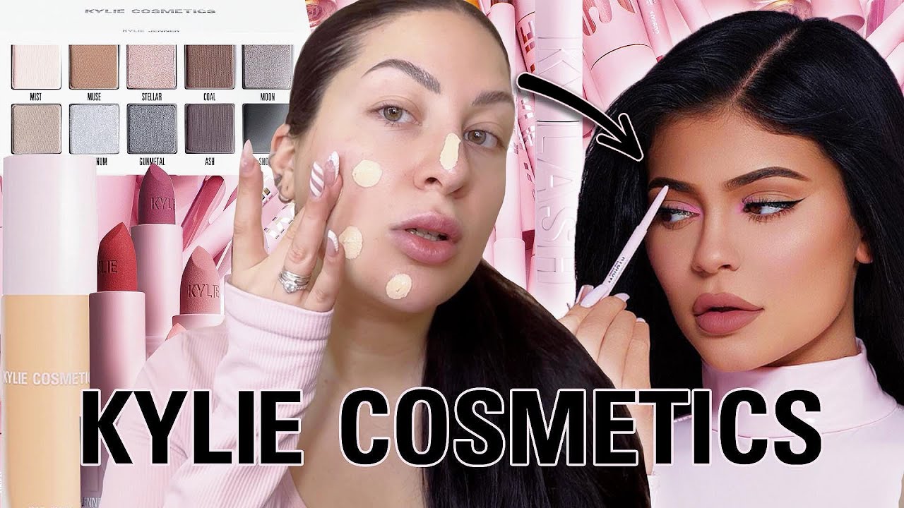 mi trucco solo con KYLIE COSMETICS 👀 tutto bocci o top??