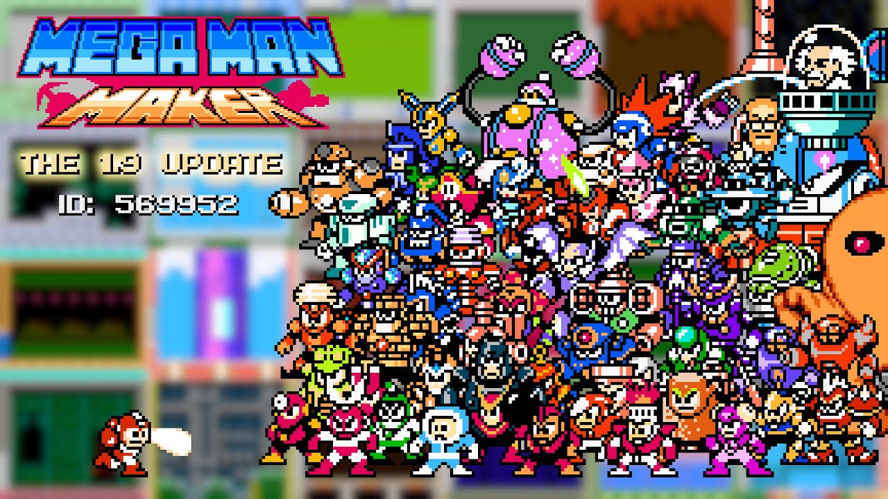 Mega Man vs. All Bosses | Mega Man Maker 1.9 Update