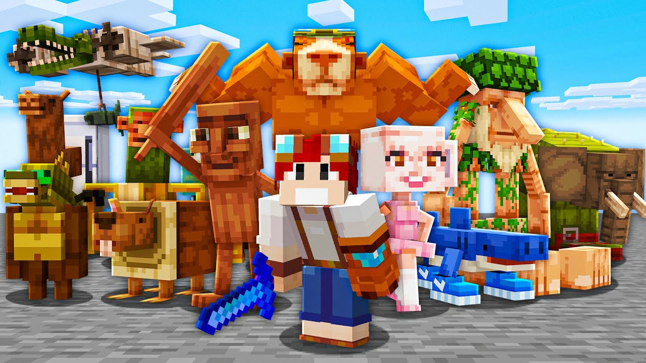 testei o MOD BRAINROT do minecraft!! *IMPOSSÍVEL NÃO RIR*