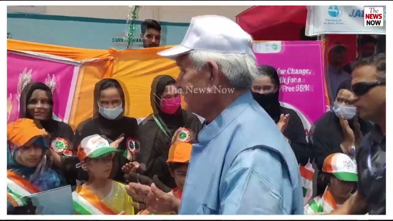 Lieutenant Governor Led Drug-Free J&K Padyatra in Kulgam