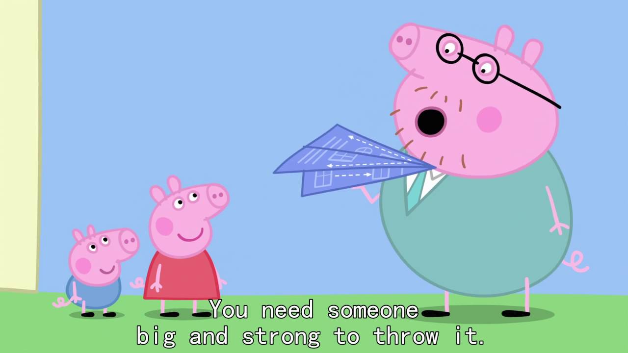 Peppa Pig - Paper Aeroplanes (48 episode / 3 season) [HD]