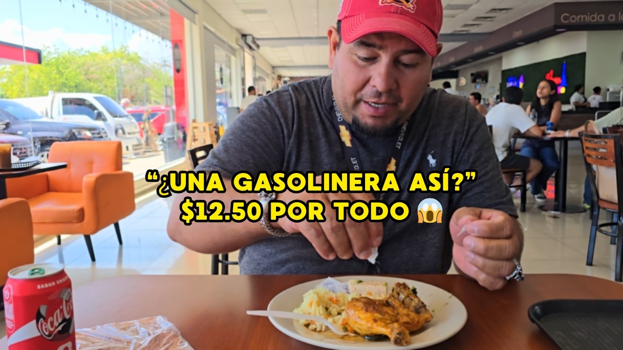 SuperMamá y Capibara visita una gasolinera en El Salvador 🇸🇻 ¿Mejor que las de Estados Unidos?