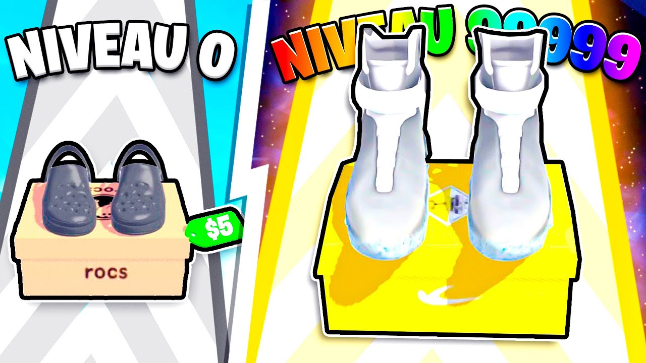 LA MEILLEURE ÉVOLUTION DE CHAUSSURES !! (Shoes Evolution 3D)