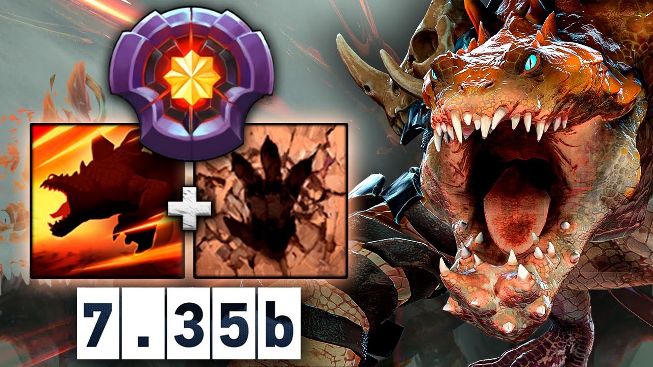 29 тир Праймал Бист против Коллапса! - Malrine Primal Beast 7.35 DOTA 2