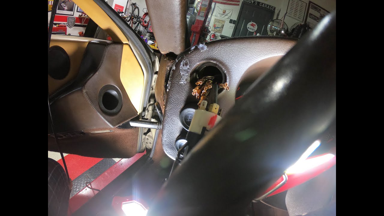 How To Replace the Headlight Switch and Motor Replay in a Porsche 928