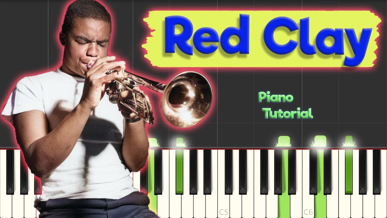 Freddie Hubbard - Red Clay - Jazz Piano Tutorial (with comping examples)
