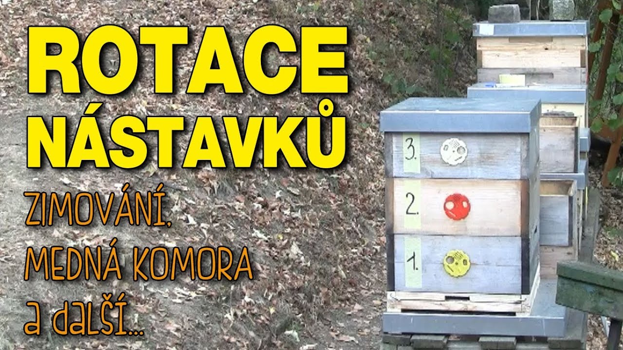 Rotace nástavků - včelaření s mednou komorou