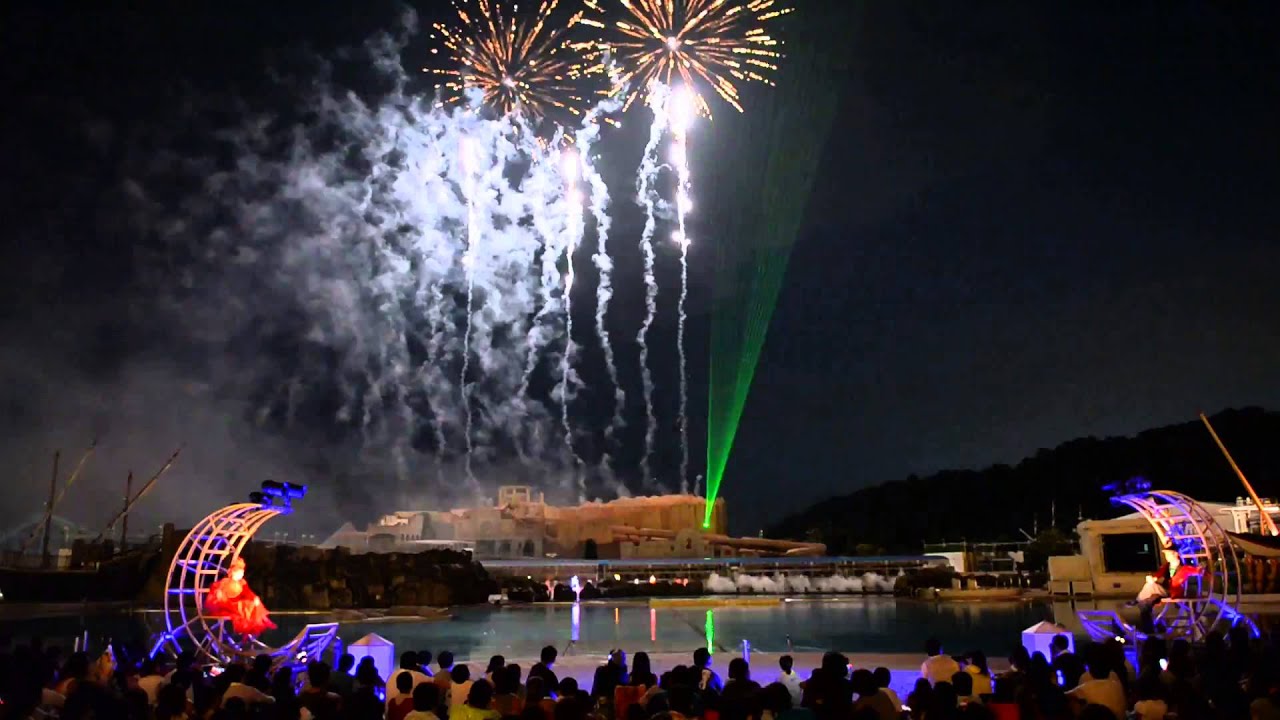 花火 『ミスティノーチェ』2013 ラグーナ蒲郡 ラグナシアThe exciting fireworks from Japan)