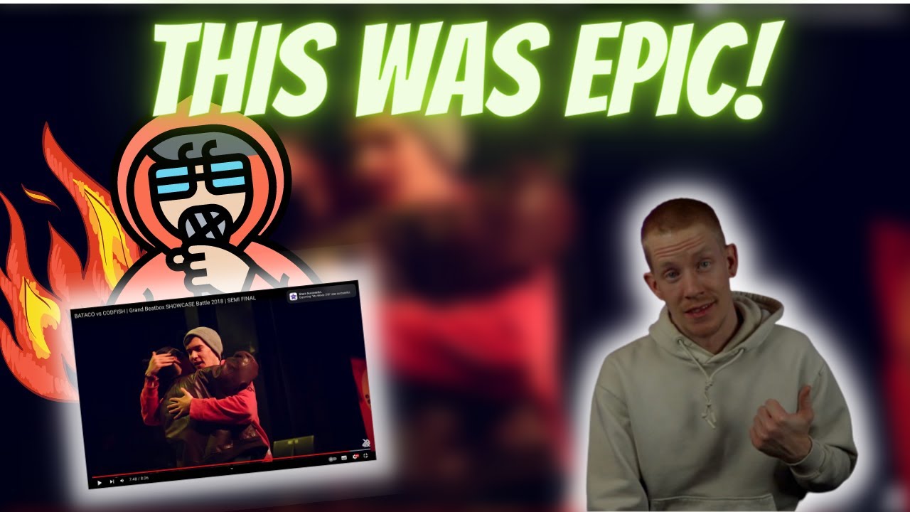 BATACO VS CODFISH 2018 Beatbox Battle - Semi Final - REACTION  #beatboxreaction #beatbox