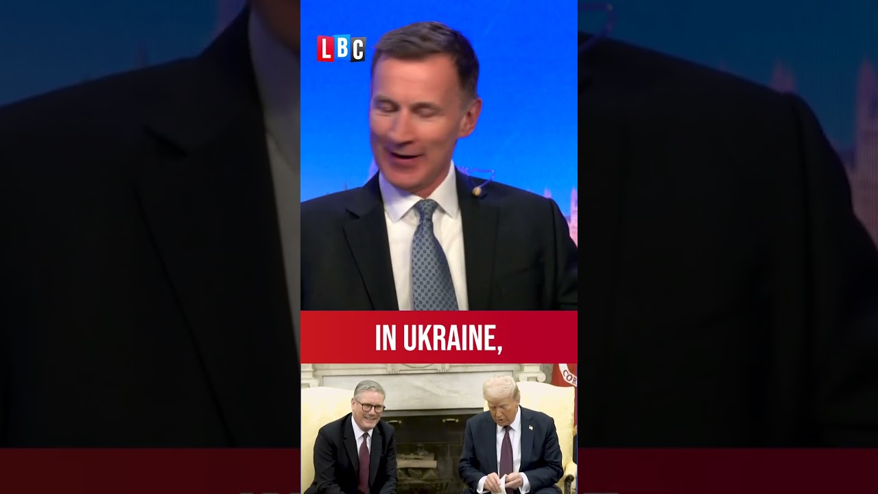 Jeremy Hunt: 'Starmer deserves credit' for performance in Trump meeting | LBC