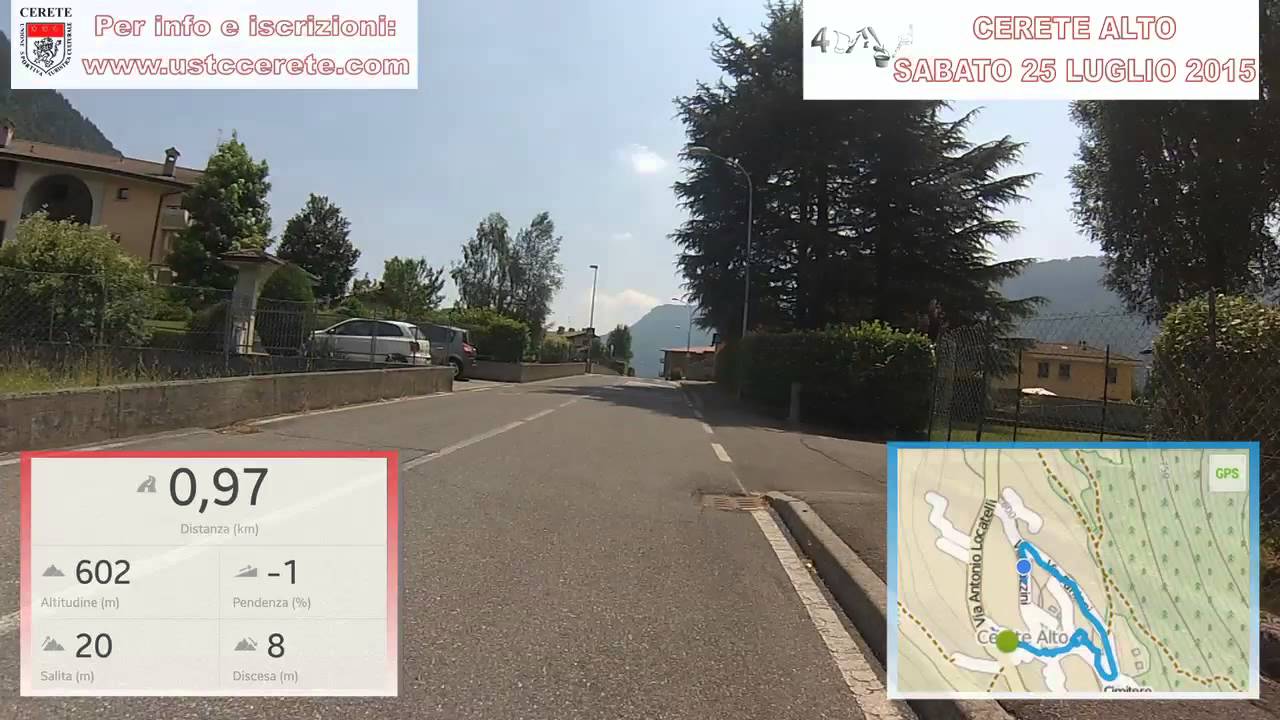 CERETE 25 LUGLIO-PERCORSO QUATER PASS SO E ZO PER OL PAIS