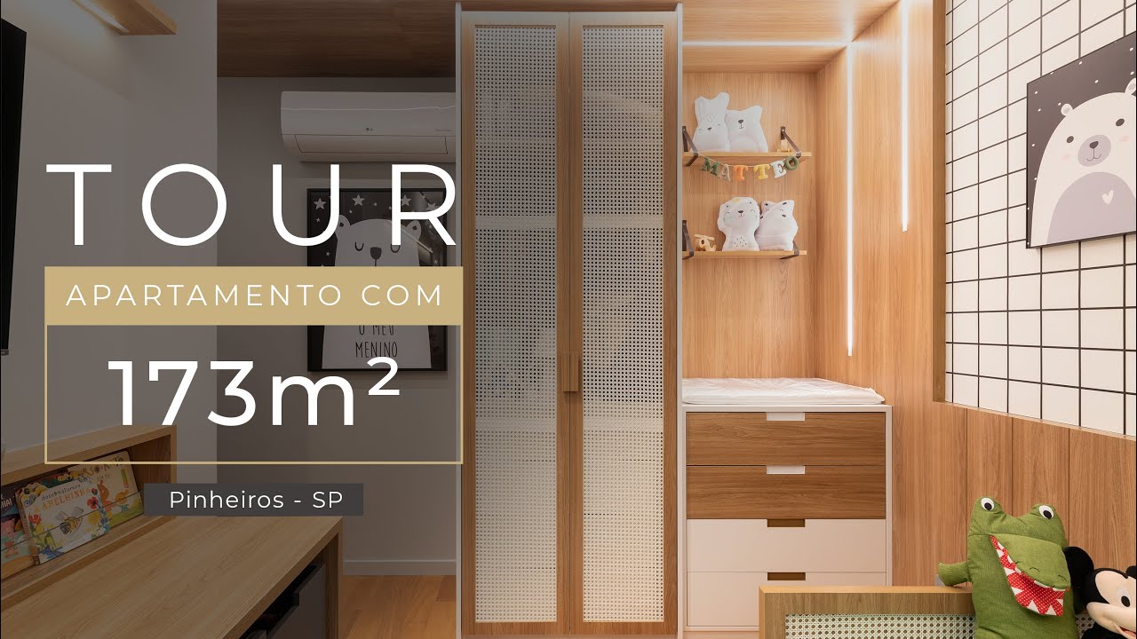 TRANSFORMAMOS UM APARTAMENTO ENORME EM PINHEIROS | 173M² - PARTE 02