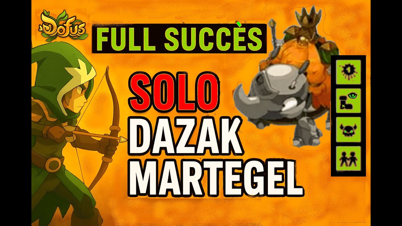 SOLOTAGE DOFUS CRA- Dazak Martegel FULL SUCCÈS - DOFUS 3