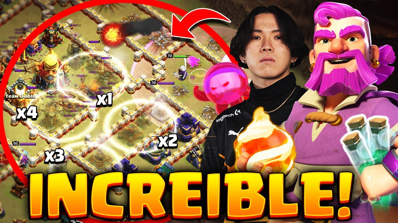 El INCREÍBLE ATAQUE que se HA PUESTO DE MODA en CLASH OF CLANS! 🔥 Klaus sorprende a todos en TH16