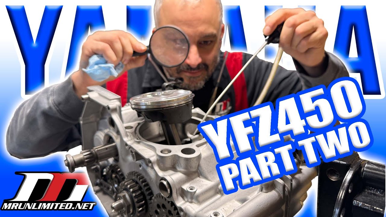 24' YFZ450 Build Part2   @Yamaha Motor USA  #atv
