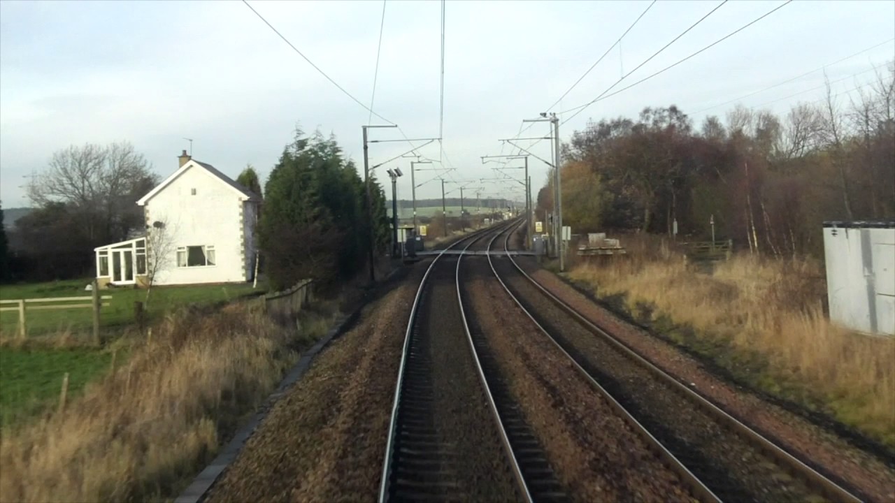 Newcastle to Edinburgh-on board an INTERCITY 225