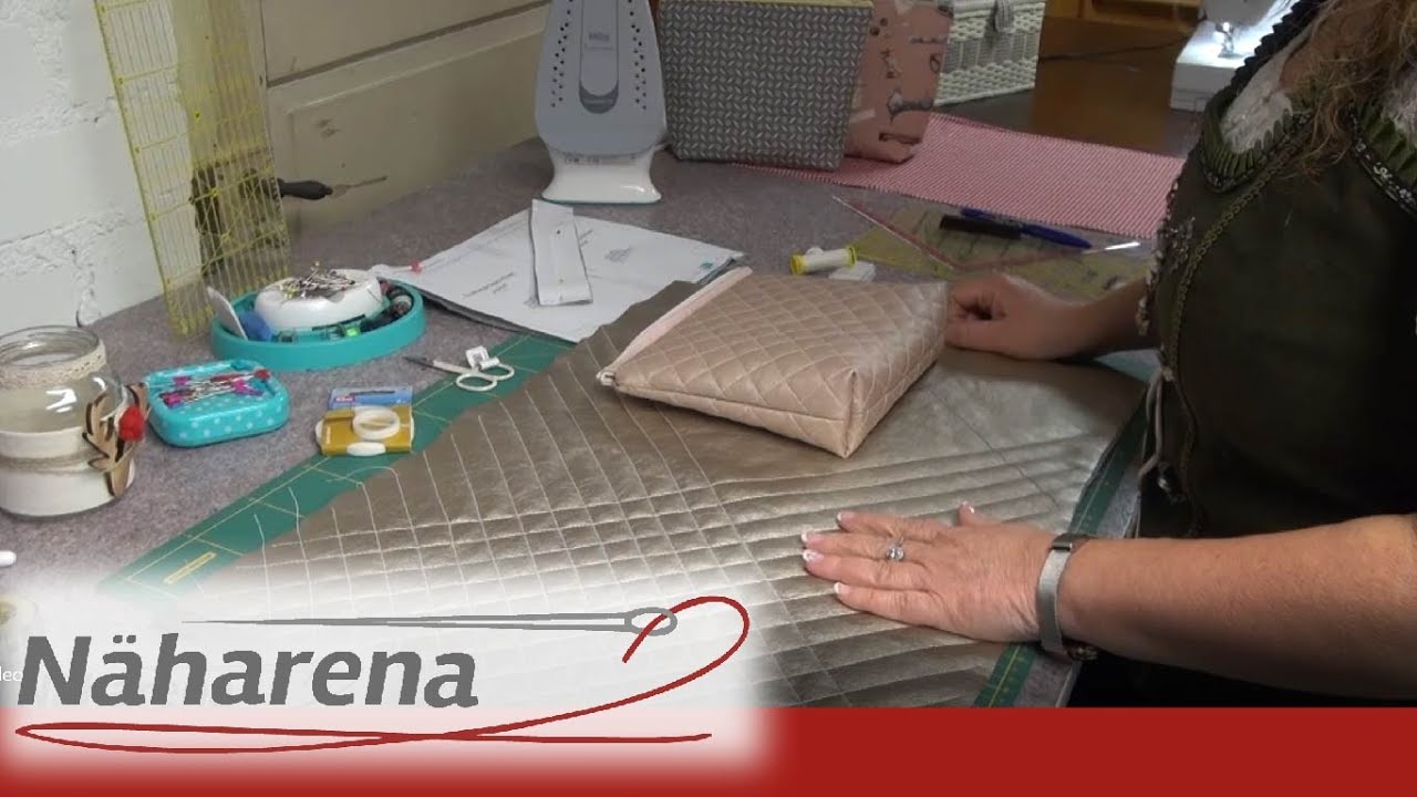 Exklusives Reißverschluß Täschchen „Luisa 2“ | Nähen Tutorial ELNA 770