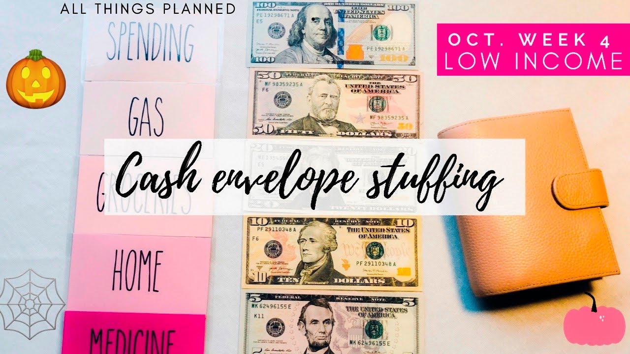 CASH ENVELOPE STUFFING (low income) | Sinking Funds | CASH ENVELOPE SYSTEM | All Things Planned