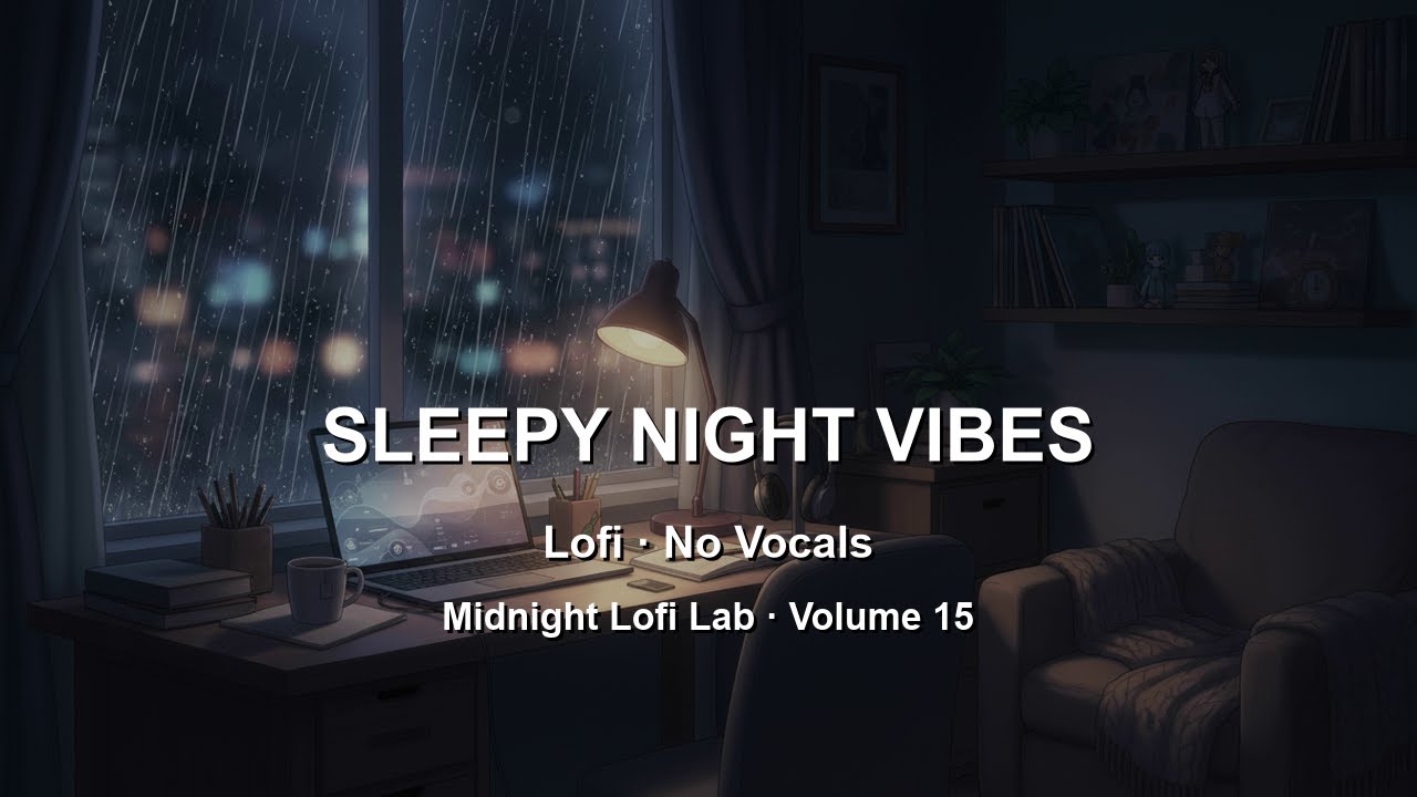 Rain on Repeat   Midnight Lofi Lab   Volume 15