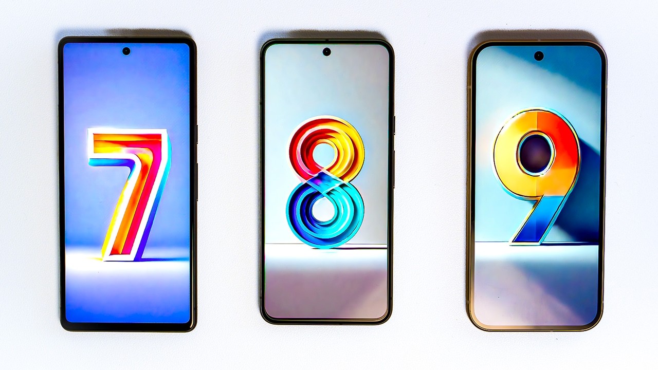 Pixel 9 vs Pixel 8 vs Pixel 7 | No More Overheating?