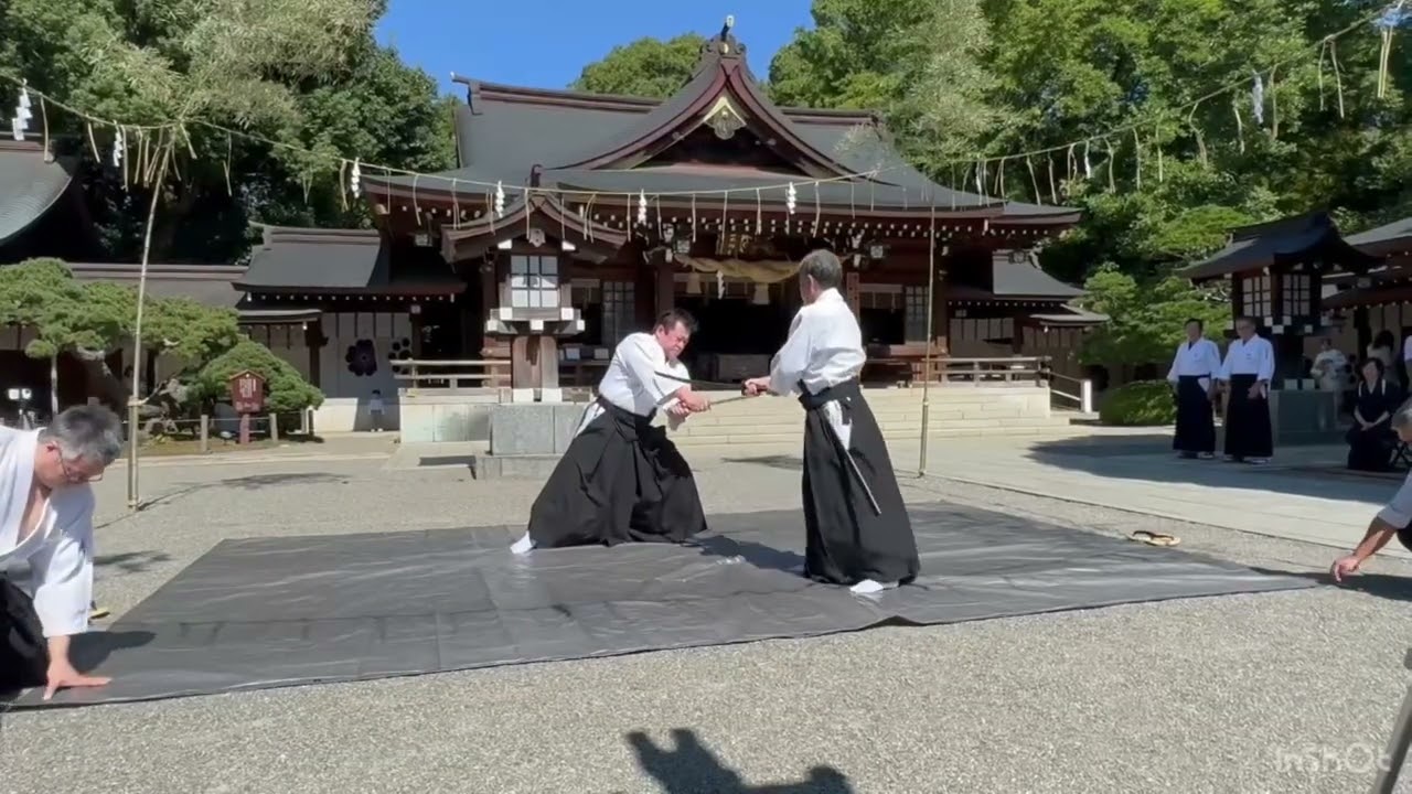 令和６年　出水神社奉納演武３【大東流合気柔術】
