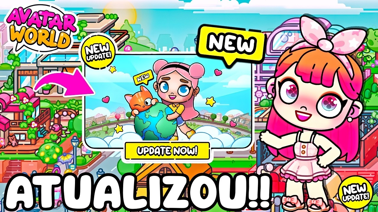 ATUALIZOU!! CHEGOU NOVA ATUALIZAÇÃO SECRETA NO AVATAR WORLD!!
