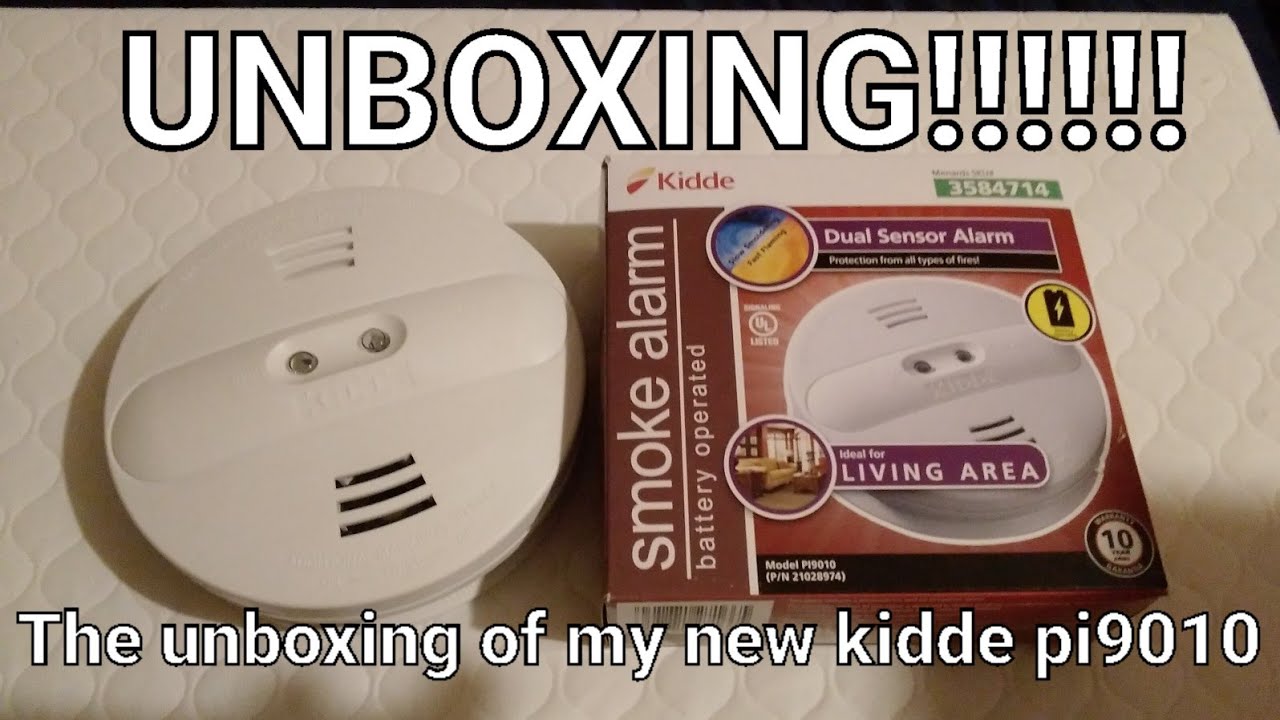 The unboxing of my new kidde pi9010