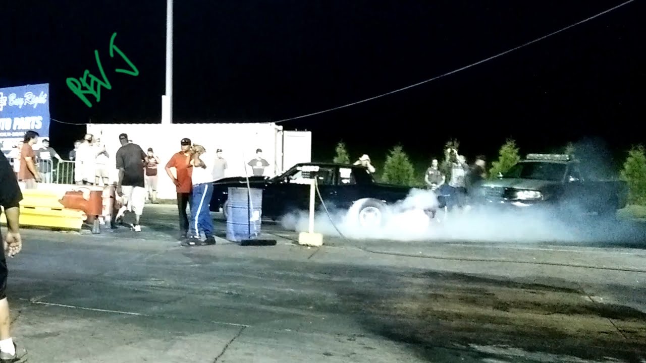 Monte + Camaro in the Burnout Box @ Union Grove WI - REV J HD