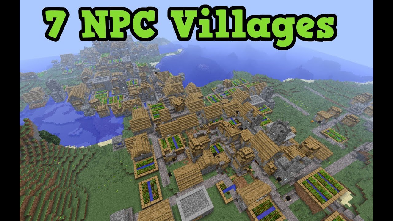 Minecraft Xbox 360 + PS3 Seed: 7 NPC VILLAGES + 2 Desert Temples
