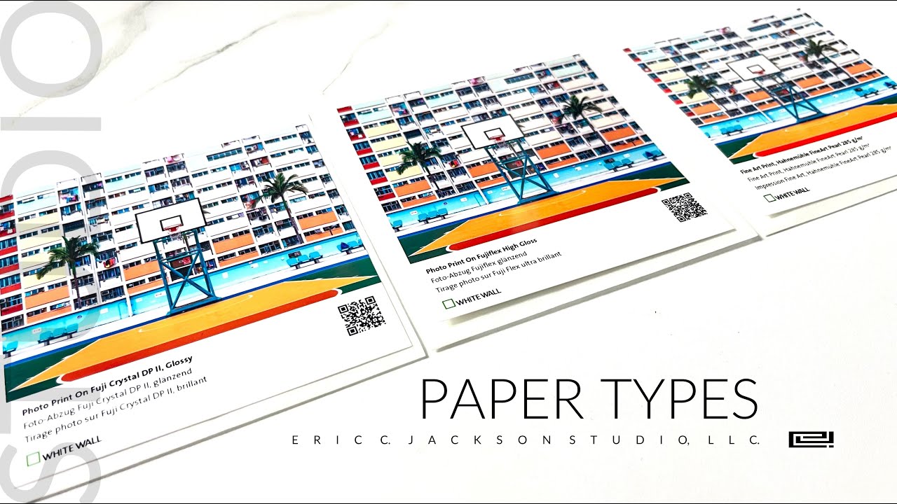 Comparison: Photography Paper Types