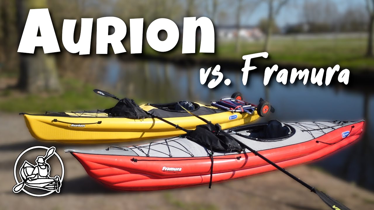 Mit Aurion und Framura auf der Niers - Schlauchkajaks im Test