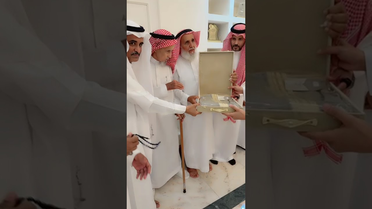 زيارة رجل الاعمال عزيز البيجاني للشيخ سعد الطيار