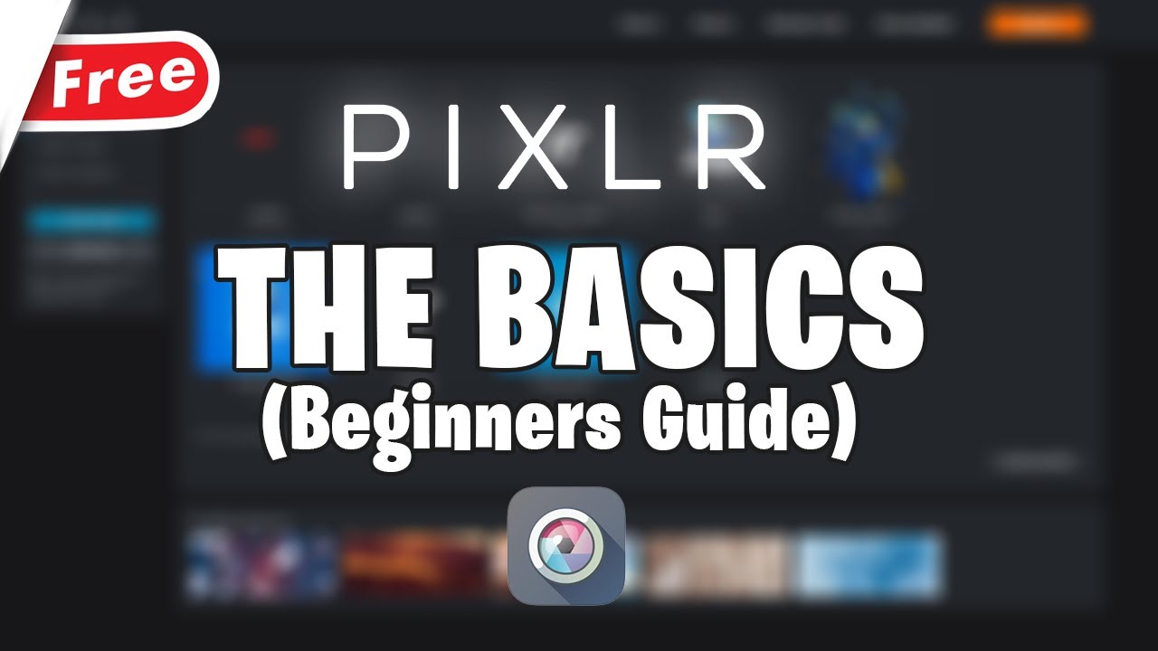NEW Pixlr E Tutorial! (Beginners Guide)