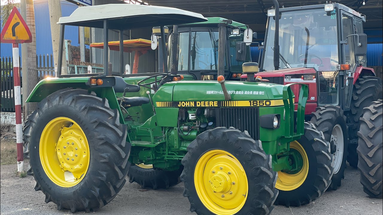 Báo giá máy cày JOHN DE 1850. 59HP 2 cầu 3 máy. Đại Phong 0967615935