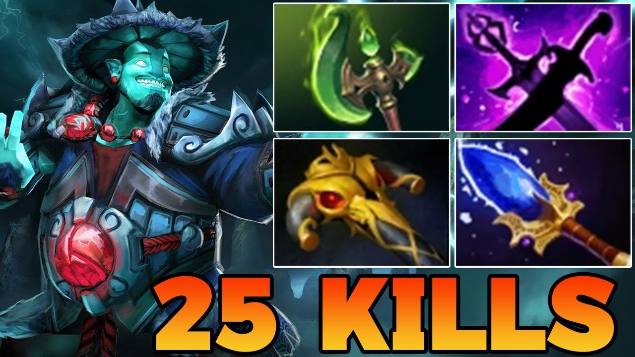 25 Kills Storm Spirit Dota 2 Pro Mid Lane Gameplay Guide Item Build Highlights 7.39 7.40