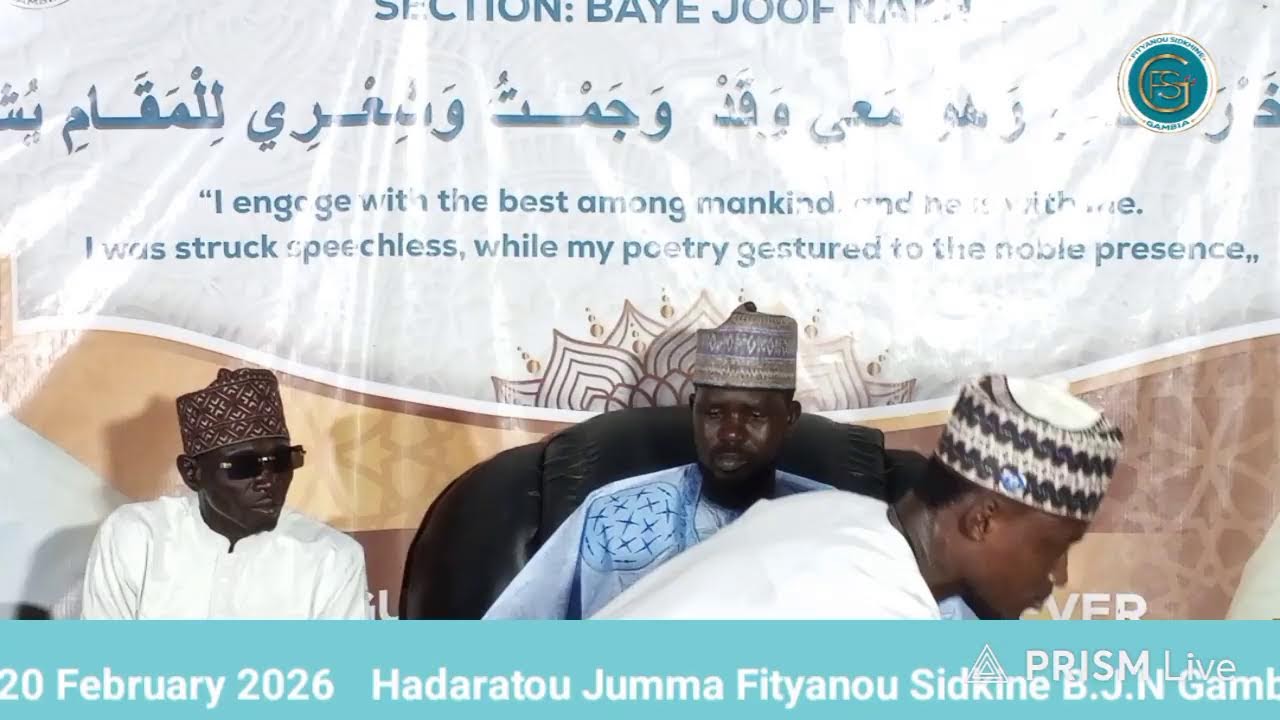 Live streaming of Fityanou Sidkhine Gambia  B.J.N