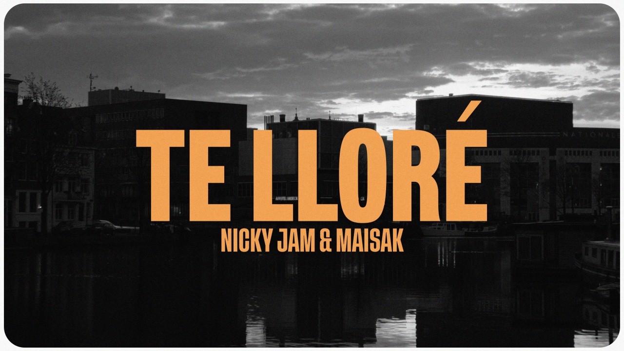 Nicky Jam x Maisak - Te lloré (Official Visualizer)