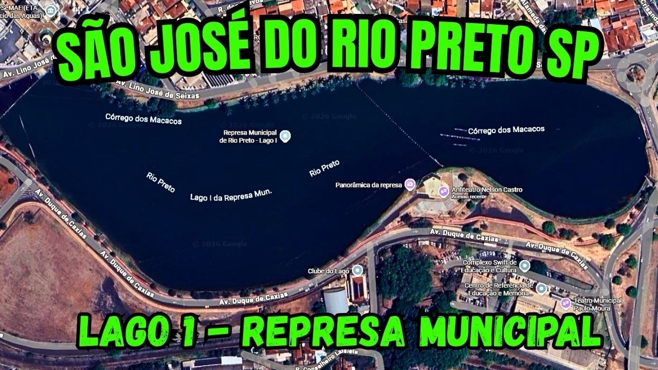 SÃO JOSÉ DO RIO PRETO SP - LAGO 1  REPRESA DE RIO PRETO