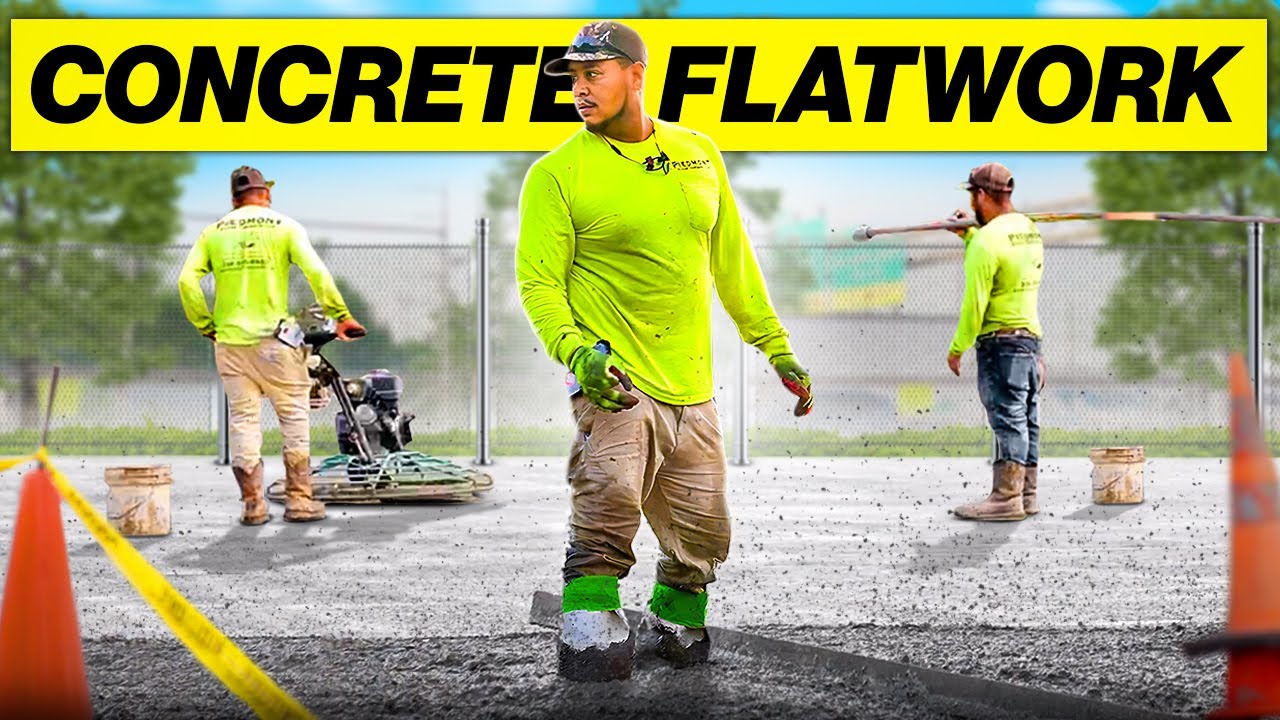 This Is How Concrete Flatwork Should Be Done!