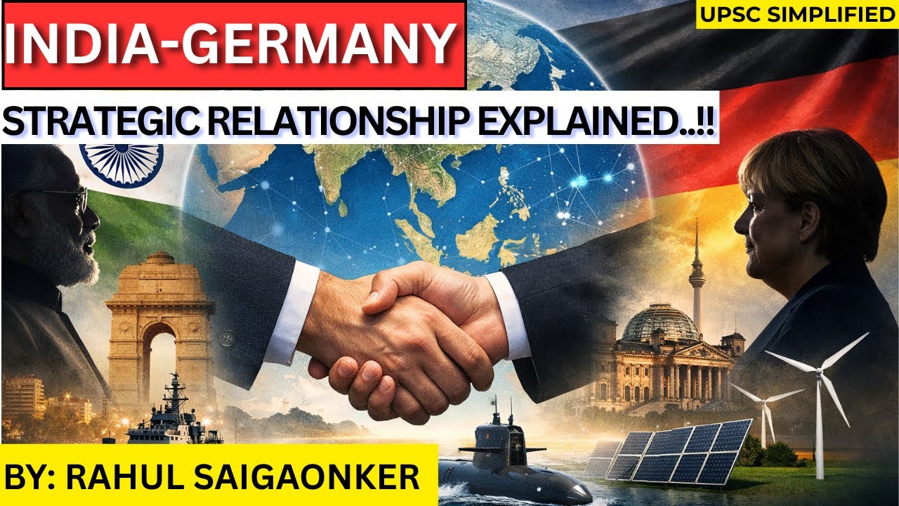 India&ndash;Germany Relations Explained | UPSC International Relations | #upsc2026 #upsc2027