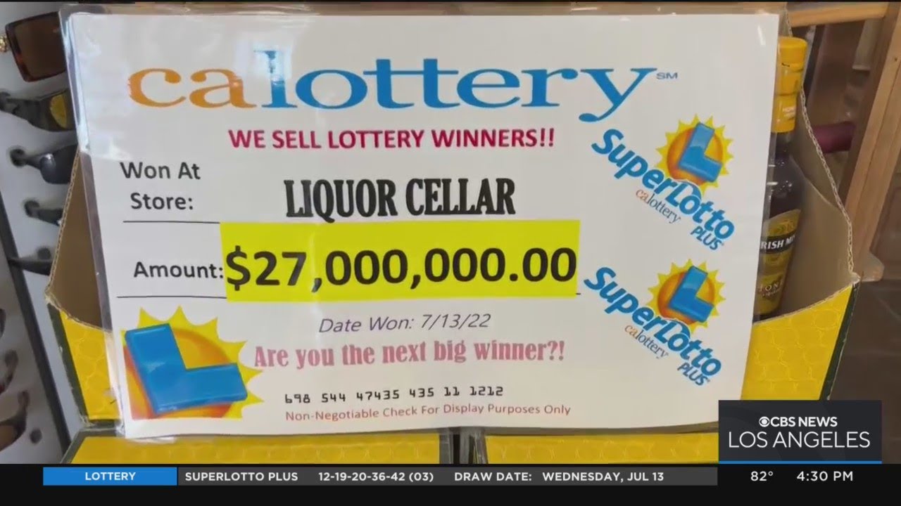 Winning Super Lotto ticket sold at Oxnard liquor store