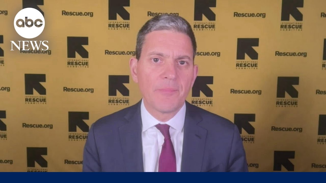 CEO of International Rescue Committee on Trump&rsquo;s remarks to UN