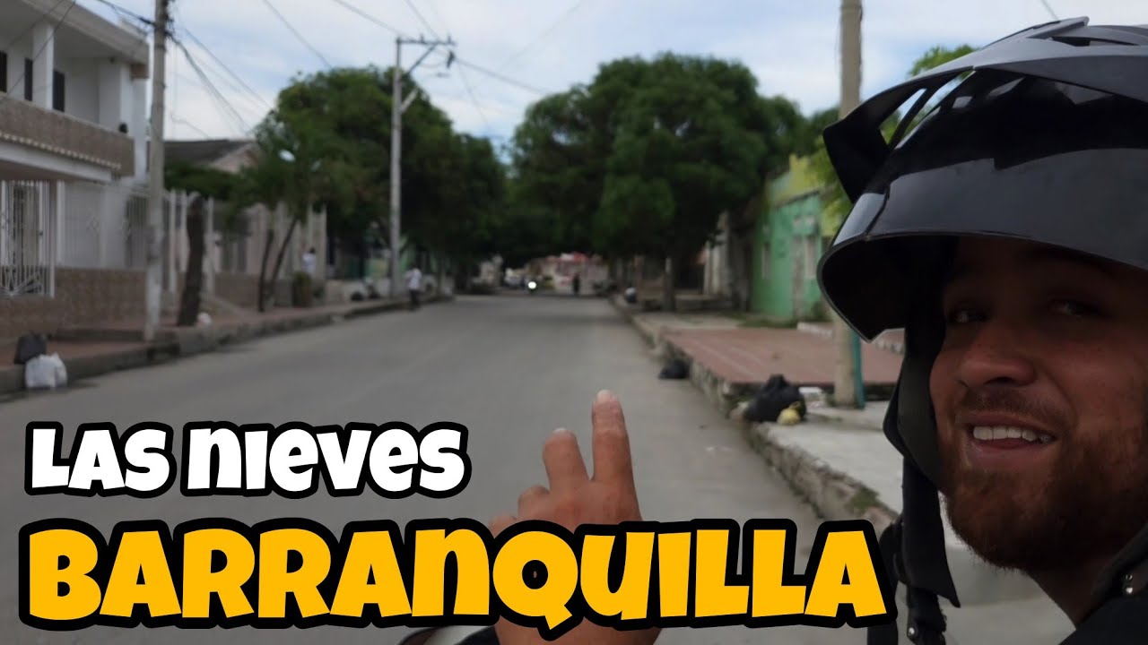 ASI SE VEN LAS CALLES DEL BARRIO LAS NIEVES EN EL SUR DE BARRANQUILLA
