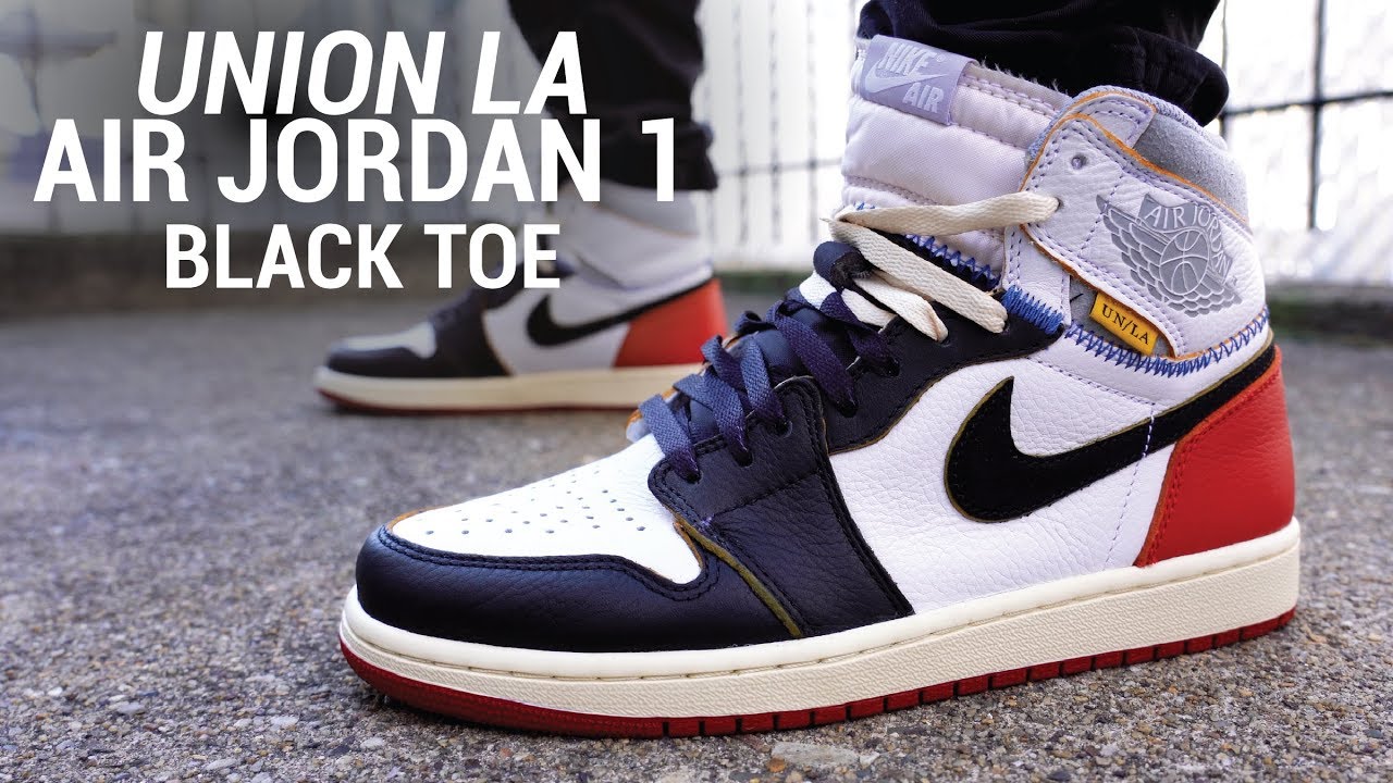 Union LA Air Jordan 1 Black Toe Review & On Feet
